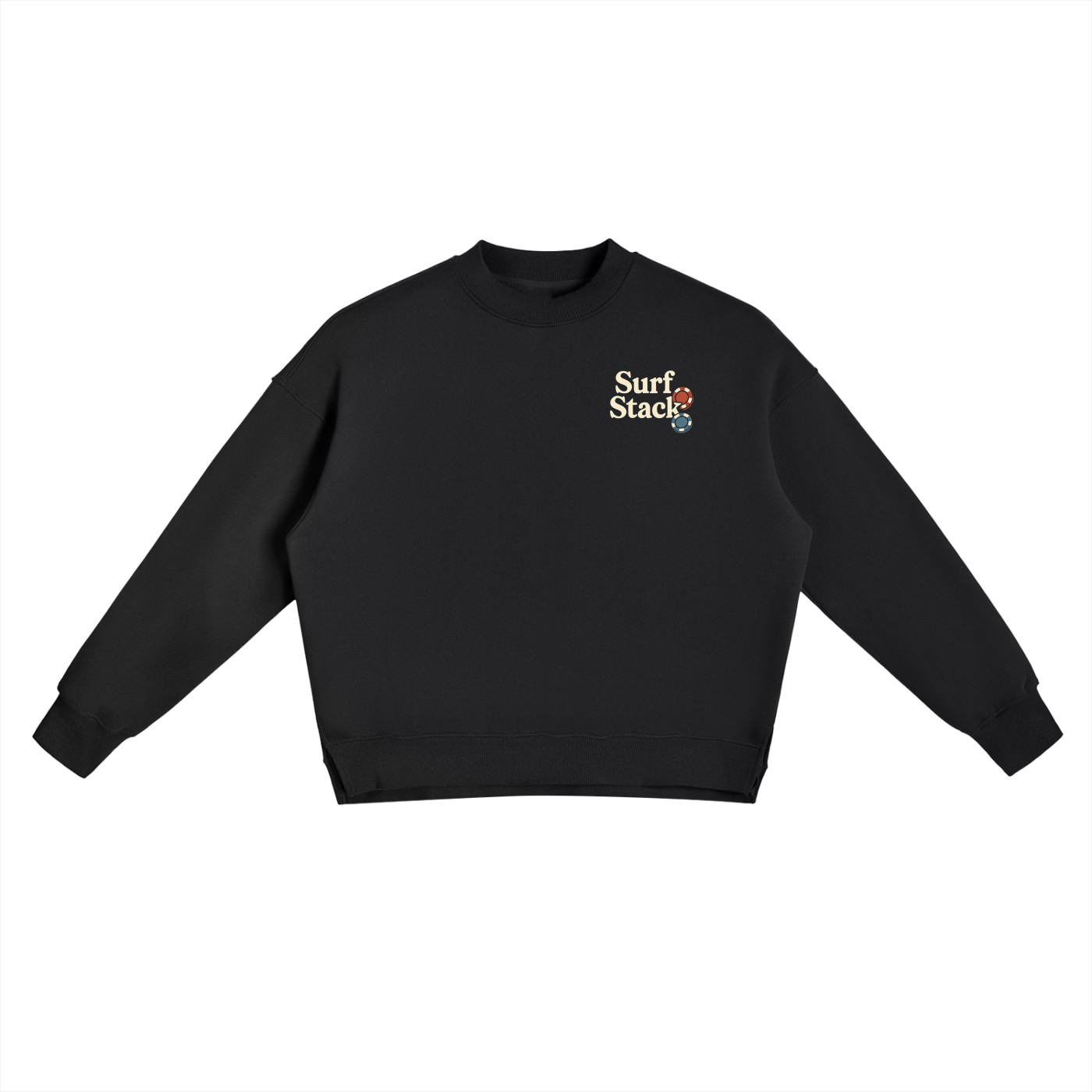 Surf Stack Logo Crewneck