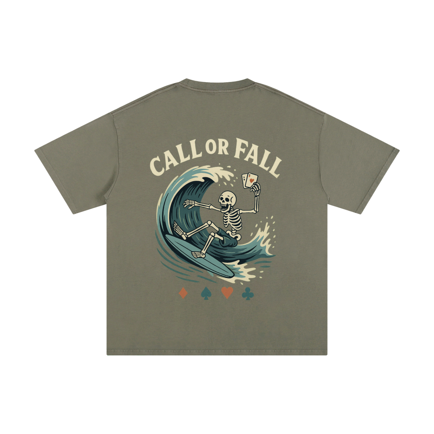 Surf Stack - Call or Fall Tee